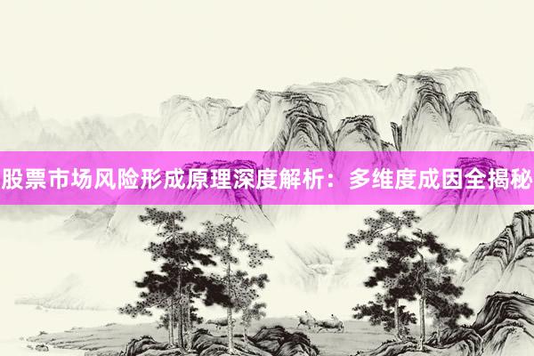 股票市场风险形成原理深度解析：多维度成因全揭秘